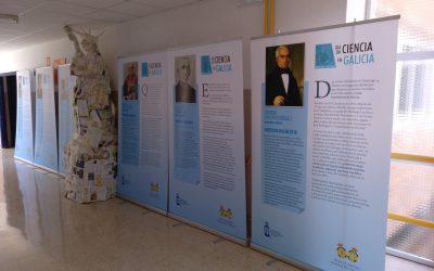 A nosa exposición “Científicos Galegos 2008-2018” nos IES de Galicia