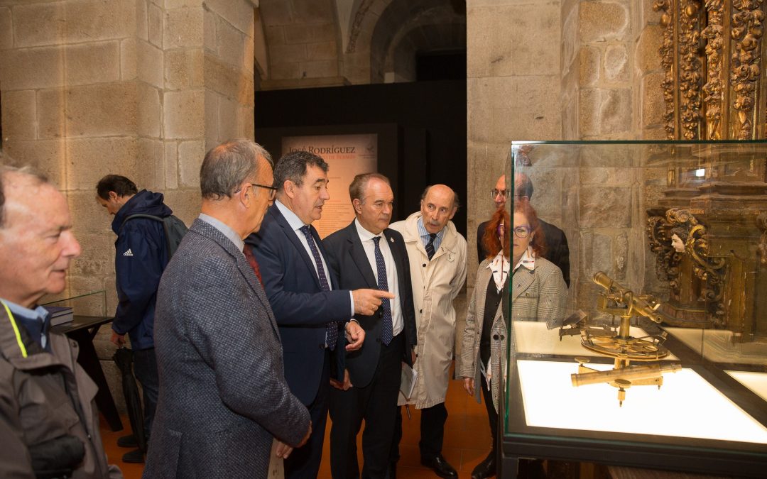 Inauguración da exposición “José Rodríguez, o Matemático de Bermés”