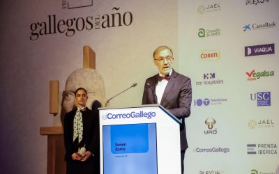 O académico Senén Barro, galardoado cos premios “Galegos do Ano 2024”