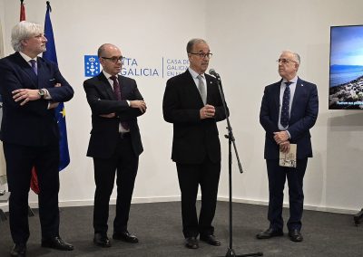 Inauguración da exposición sobre o “Matemático Rodríguez” na Casa de Galicia en Madrid