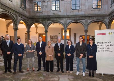 Acto de inicio do curso académico e entrega dos “Premios de Investigación Fundación Barrié-RAGC”